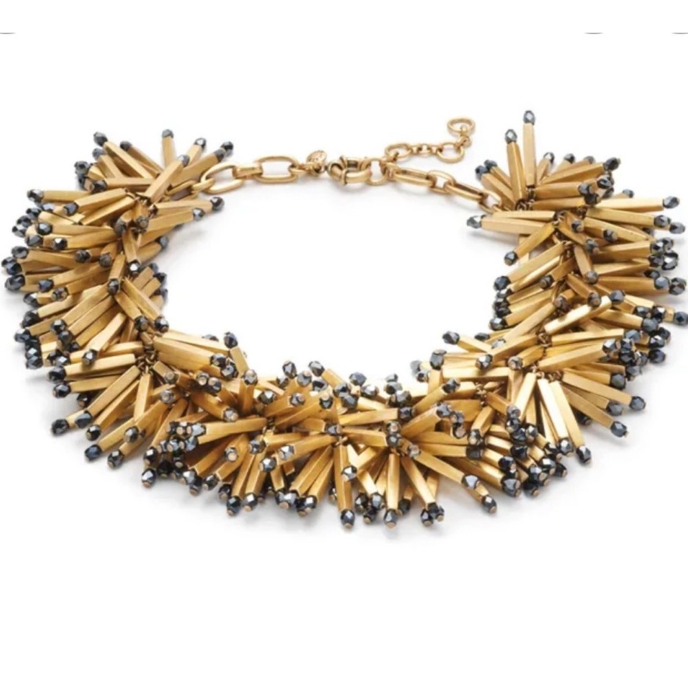 J CREW Fireburst Necklace